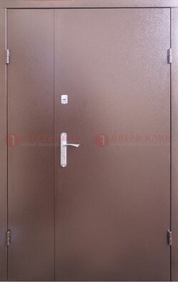 Стальная дверь с порошковым покрытием Медный Антик ДП-215 в Рузе