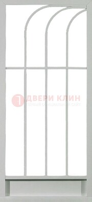 Современная железная решетчатая дверь ДР-39 в Воронеже