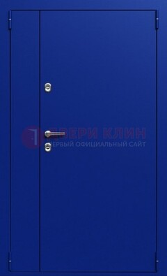 Синяя тамбурная дверь ДТМ-23 в Рузе
