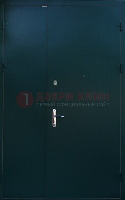 Черная тамбурная дверь ДТМ-36 в Рузе